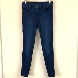 Mott & Bow Midrise Skinny Jeans 27 Blue Stretch Casual Denim